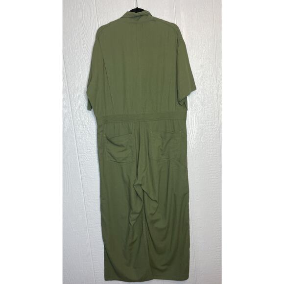 CHRISTY DAWN The Penny Sage Linen Jumpsuit XL - Picture 6 of 13